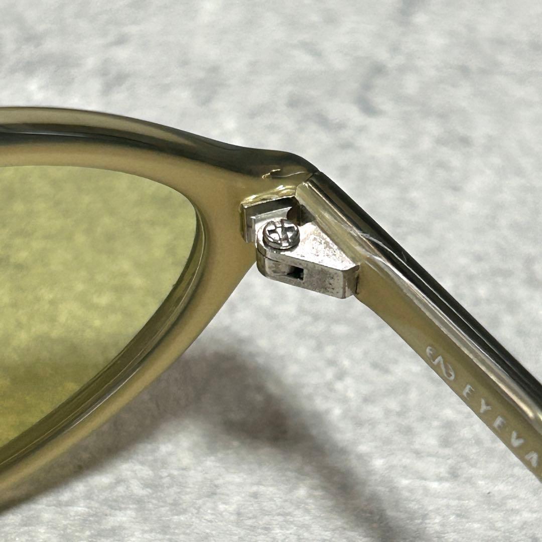 小物 EYEVAN KISS MM oval sunglass Japan made