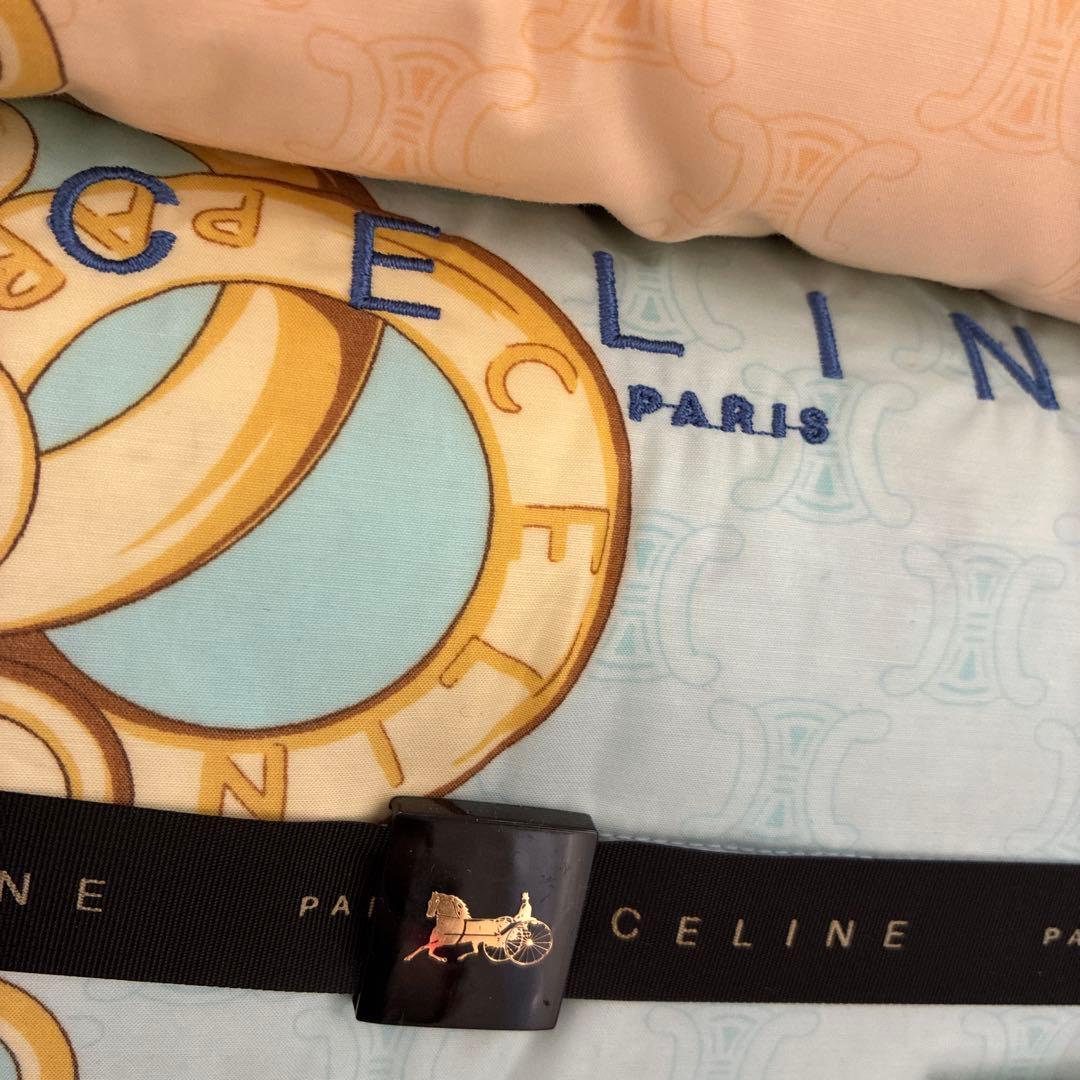2枚　セリーヌ CELINE 西川　ウォッシャブルダウンケット　羽毛肌掛けふとん
