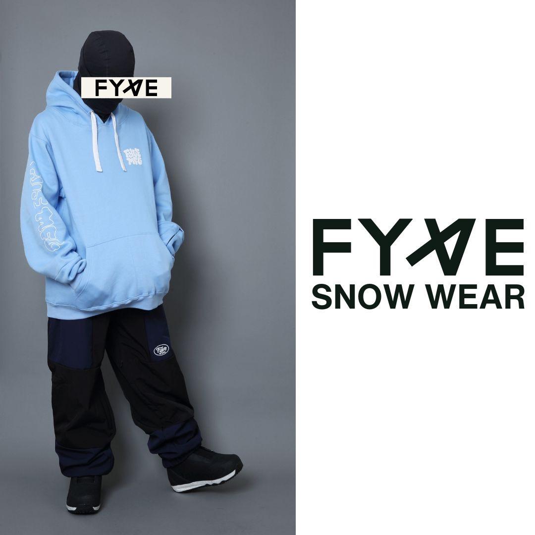 Fyve ファイブ スノーボードウェア フーディー BLU &パンツ M 新品