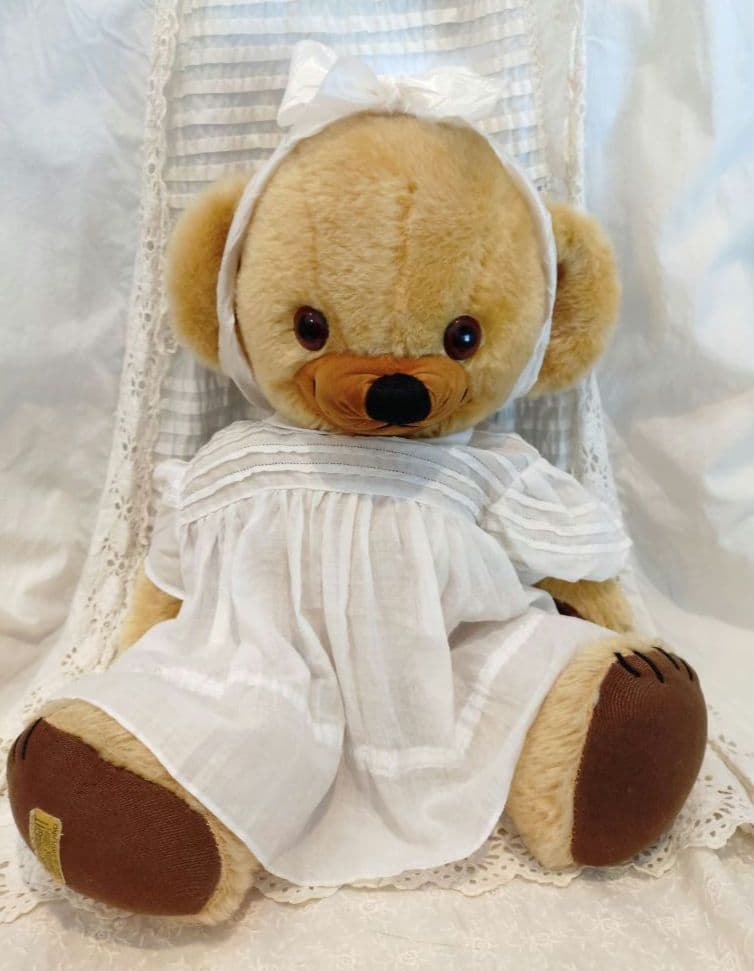 期間限定価格　マスタード色のビンテージ チーキー 43cm