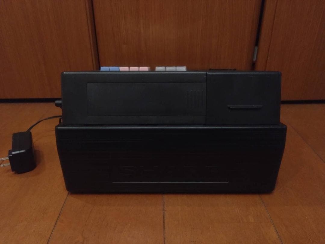 難あり 動作確認済 SHARP XE-A147 電子 レジスター 鍵2個 ★