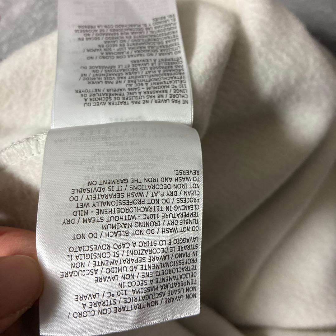 最終値下げ　新品同様　美品　モンクレーム　トレーナー　スエット　S〜Ｍ　グレー