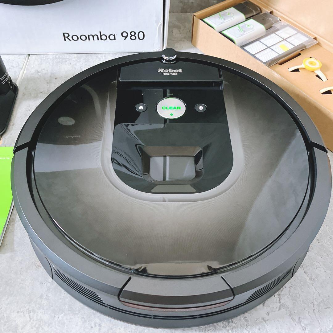 【ほぼ未使用】iRobot ロボット掃除機 ルンバ980 試運転のみ