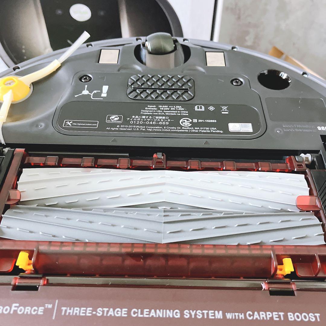 【ほぼ未使用】iRobot ロボット掃除機 ルンバ980 試運転のみ