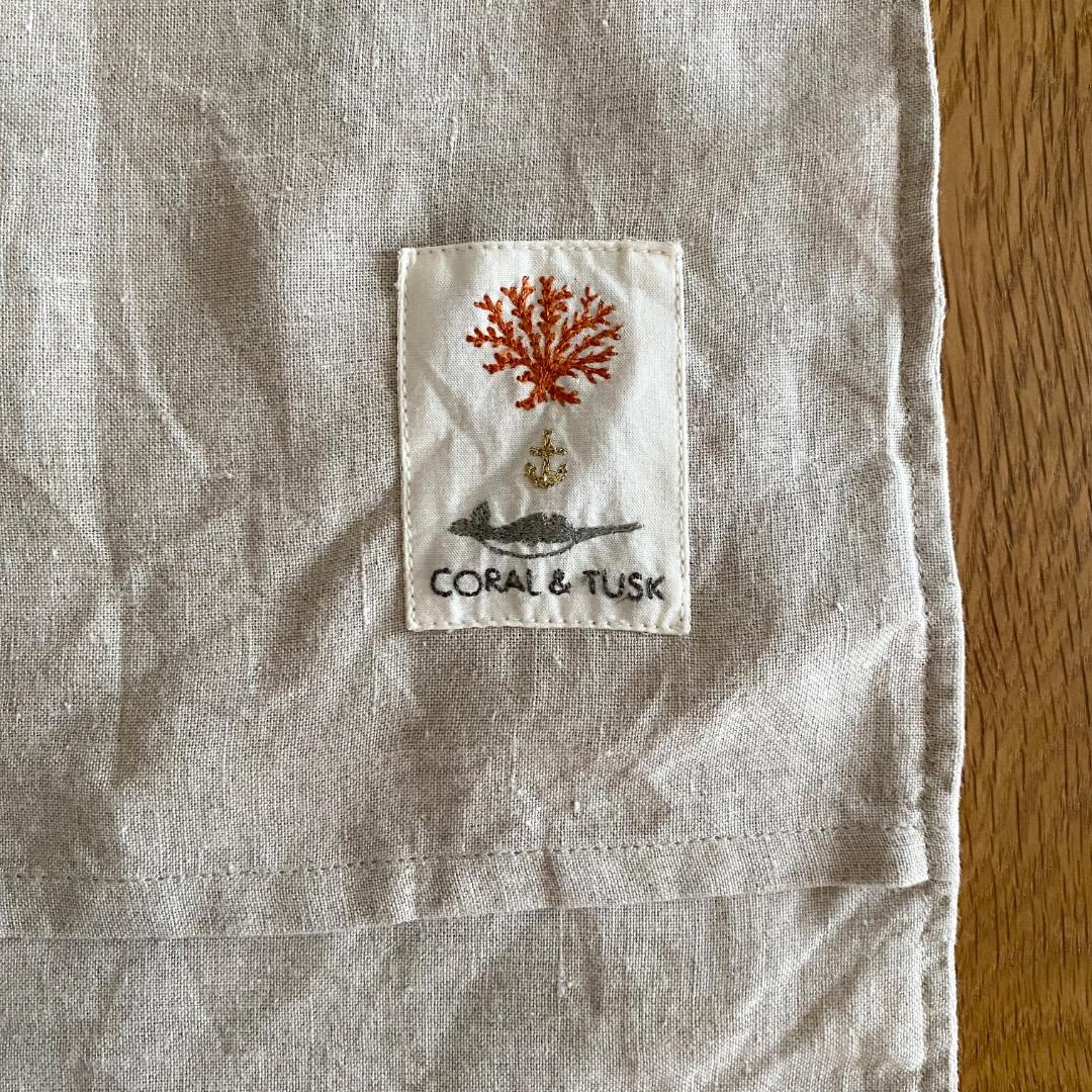 Coral & Tusk コーラルアンドタスク クッションカバー 40x40