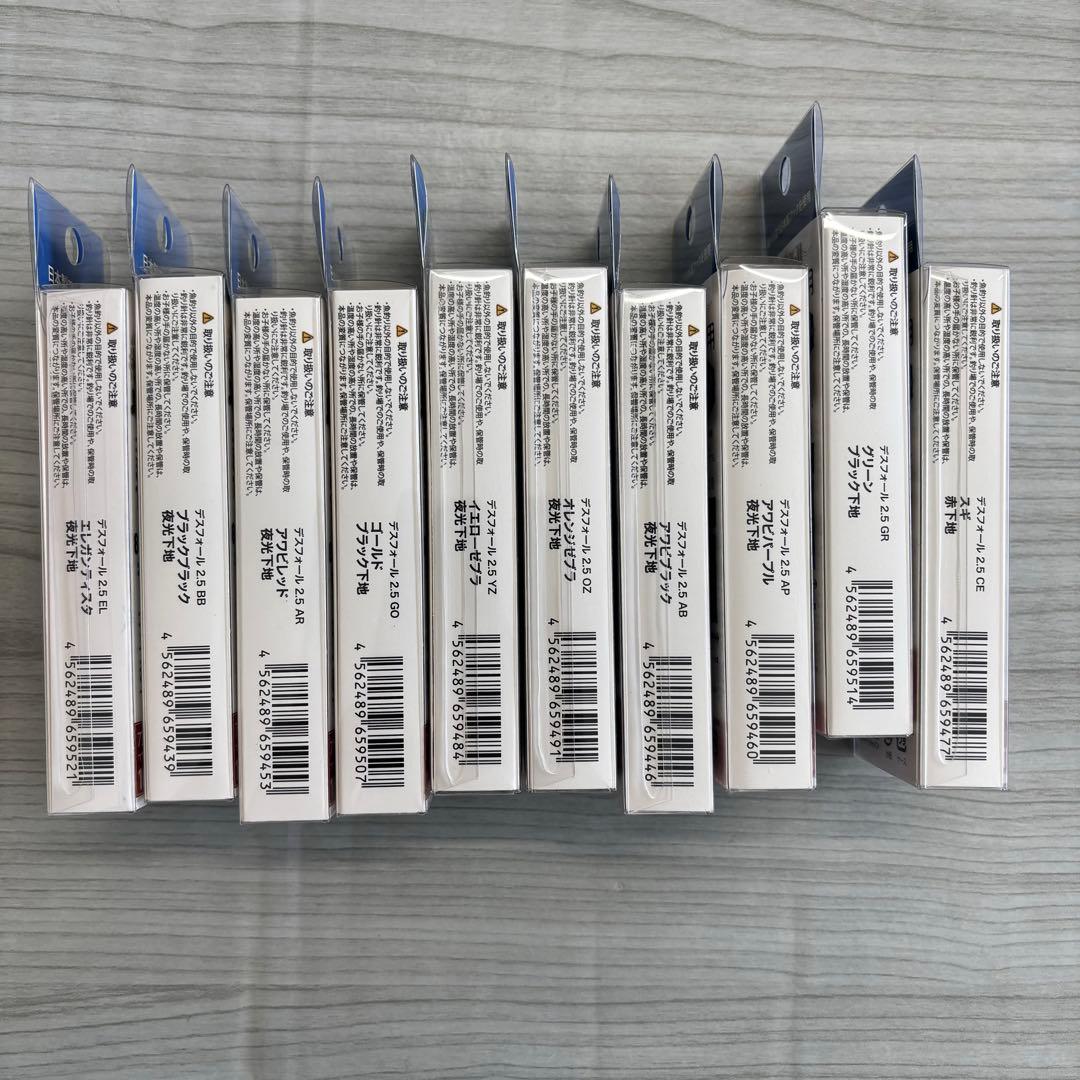 デスフォール出雲　新色セット　オモリグ　イカメタル専用　エギ　新品　10色