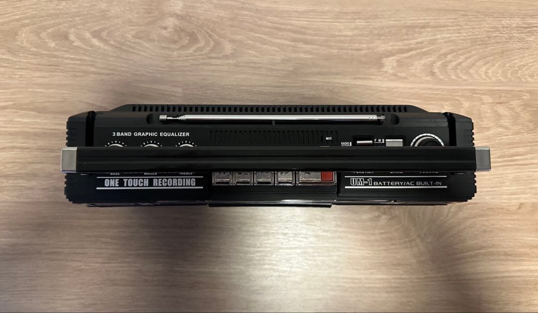 90年代 QFX J-220BT レトロカセットレコーダープレーヤー ラジカセ