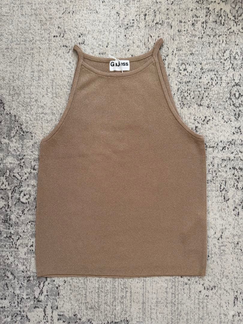 【gajess】glitter camisole グリッターキャミソール