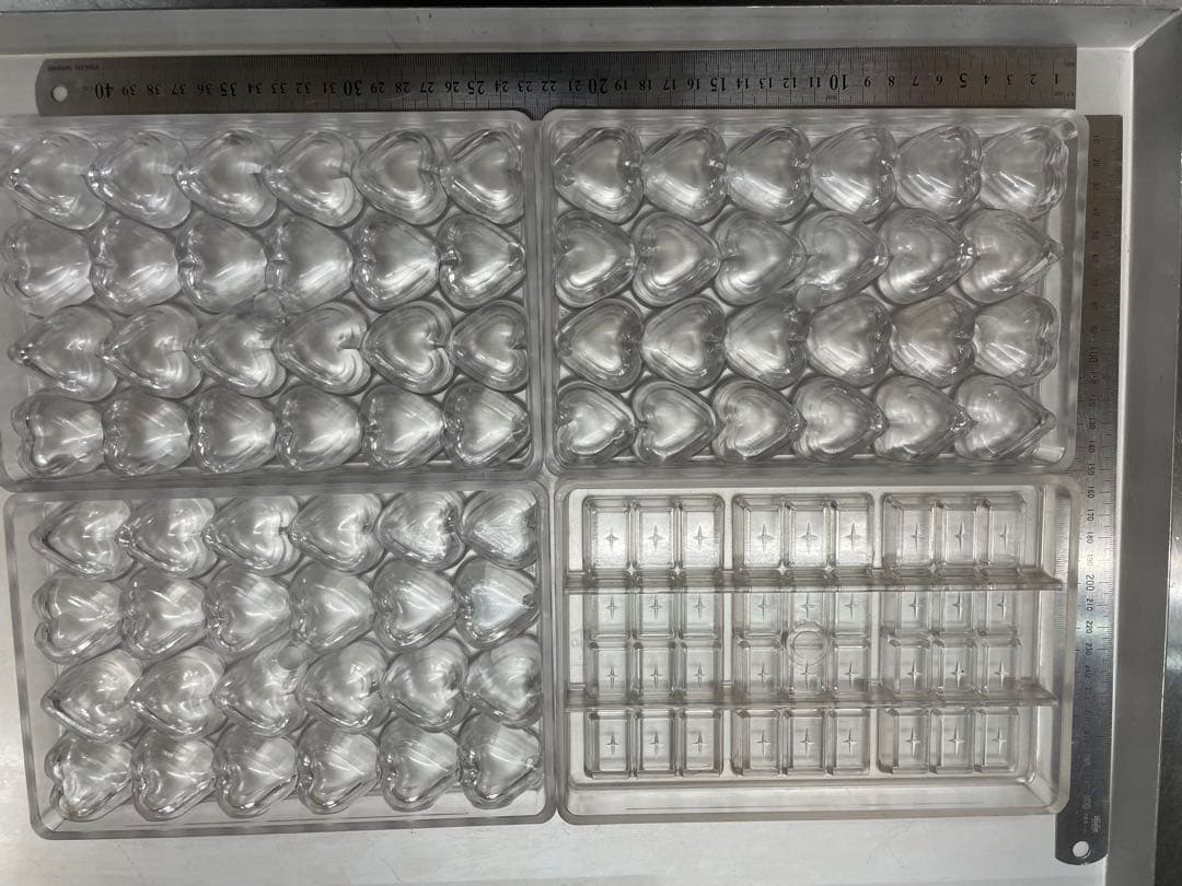 チョコパレット　ハートハート大　タブレット　カボス　サンタ　ロツシェ　ピラミッド