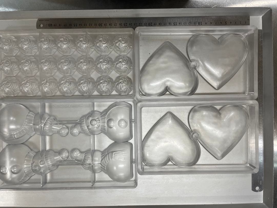 チョコパレット　ハートハート大　タブレット　カボス　サンタ　ロツシェ　ピラミッド