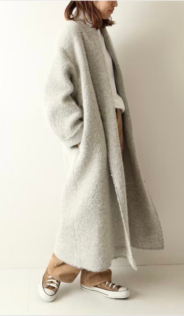 FRAMeWORK フレームワークTICTACロービングツイルローブコート