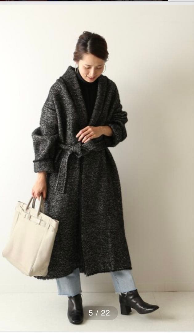 FRAMeWORK フレームワークTICTACロービングツイルローブコート