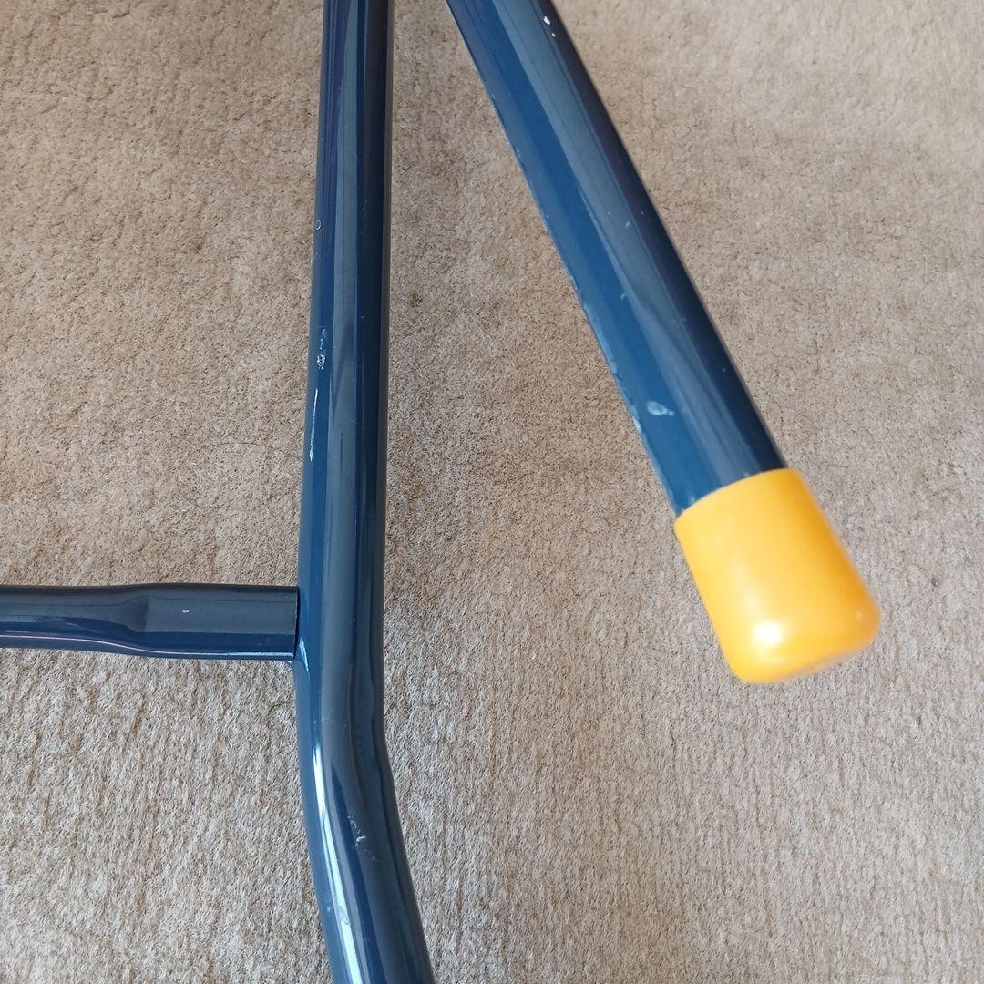 ベビーチェア 子供椅子 ハイチェア 家具 ビニール 黄色 ポップ 昭和 レトロ