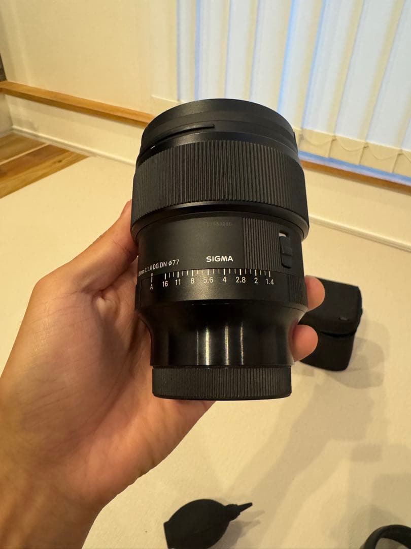 SIGMA 85mm F1.4 DG DN ArtソニーEマウント フィルター付