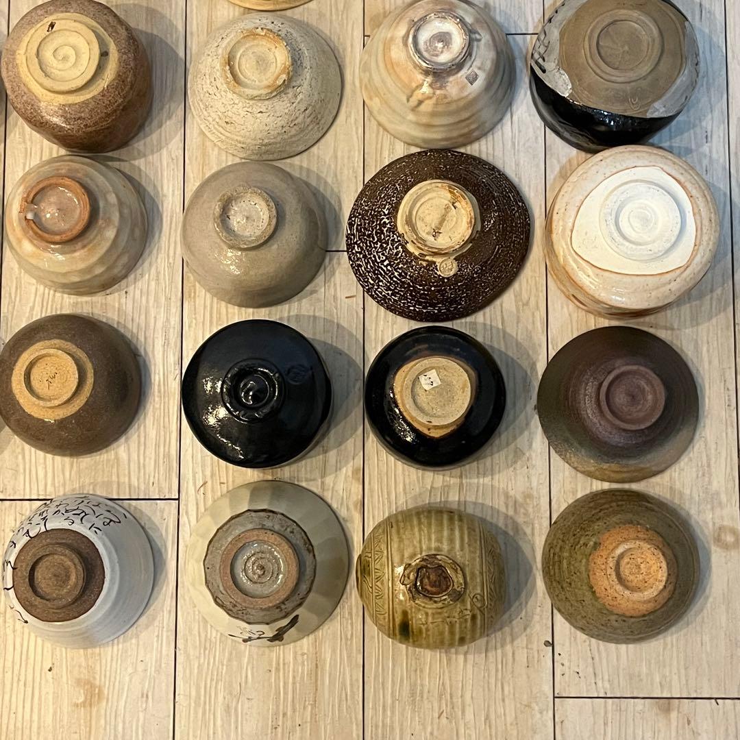 ぞ*う様 茶碗 抹茶碗 数茶碗 まとめて 36点 茶道具 箱無し 陶器 いろいろ