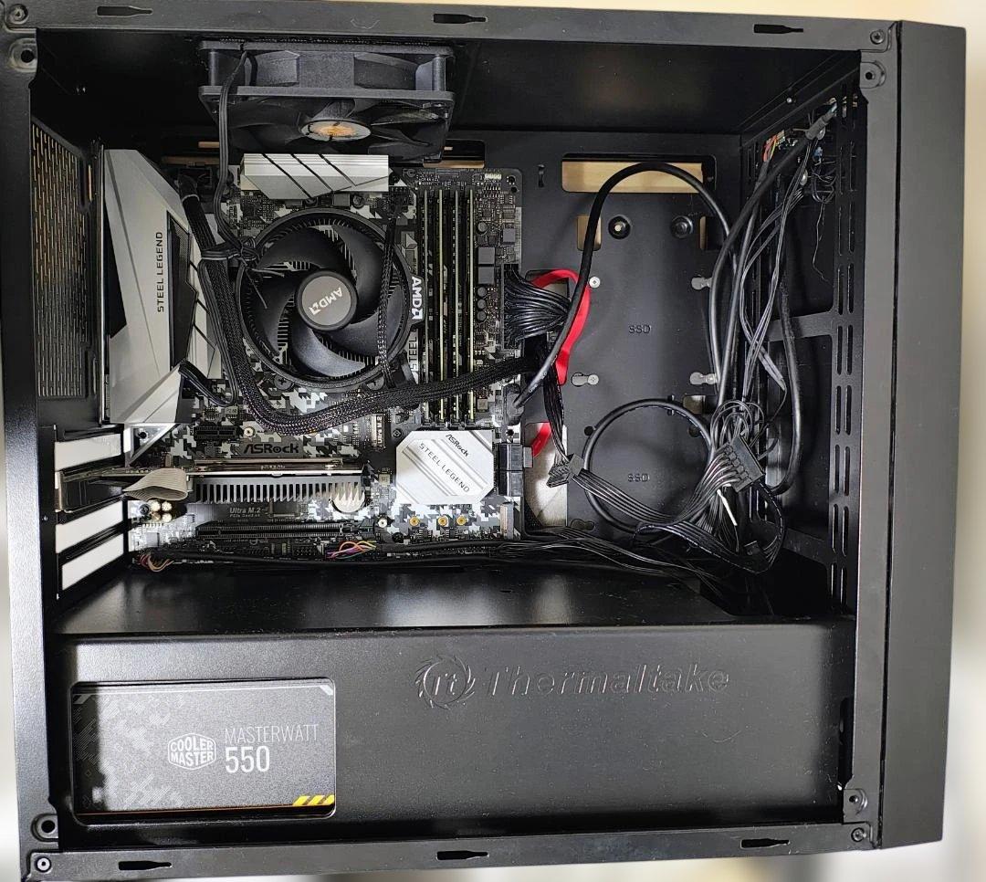 自作デスクトップPC Ryzen5 2600 メモリ：48GB