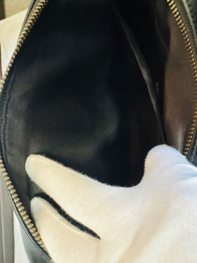 COACH 41 ショルダーバッグ メンズ ブラック チェック柄