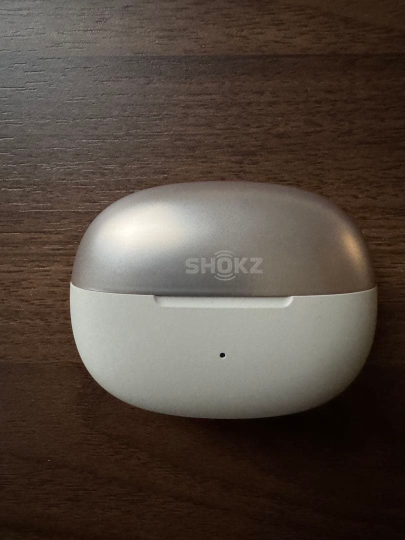 SHOKZ 骨伝導ワイヤレスイヤホン ホワイト・シルバー