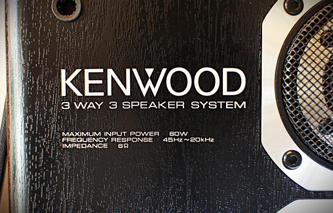 KENWOODケンウッドROXY DG1スピーカー　インシュレータ付