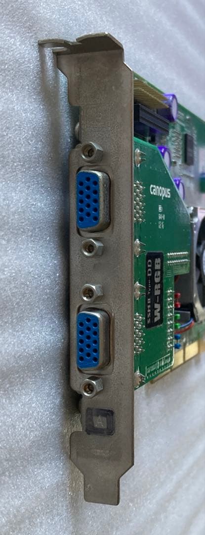 ジャンク Canopus Spectra WF17 AGPビデオカード
