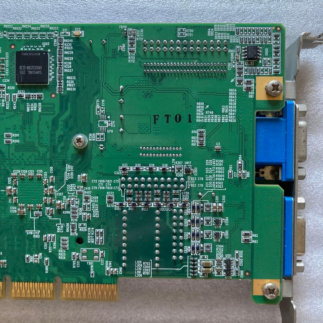 ジャンク Canopus Spectra WF17 AGPビデオカード