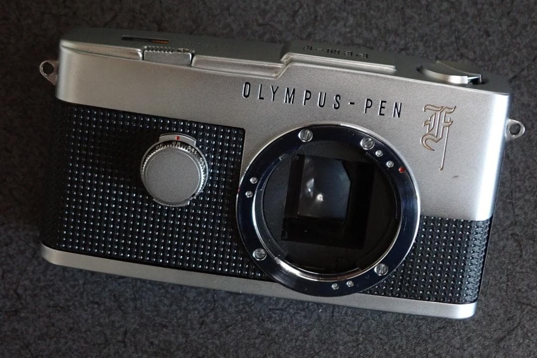 OLYMPUS オリンパスペンF　整備、実写済み　OLYMPUS PEN-F
