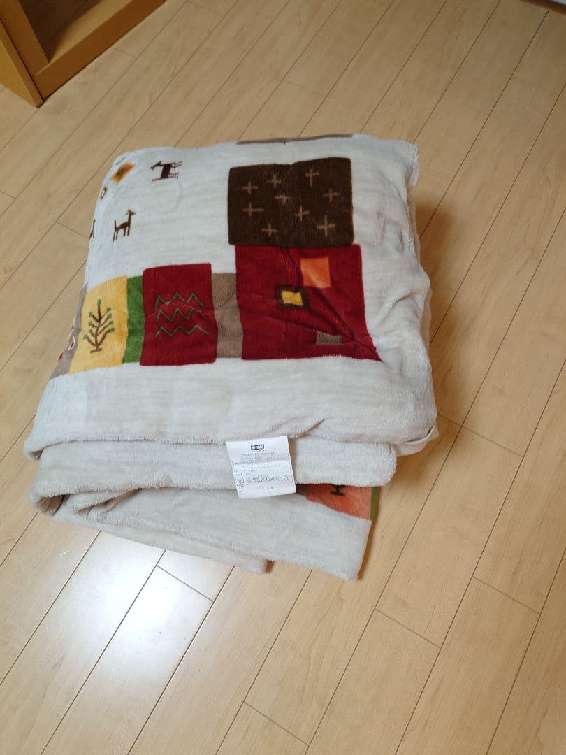 無印良品 こたつにもなるローテーブル MK-758 ニトリこたつ布団のおまけつき