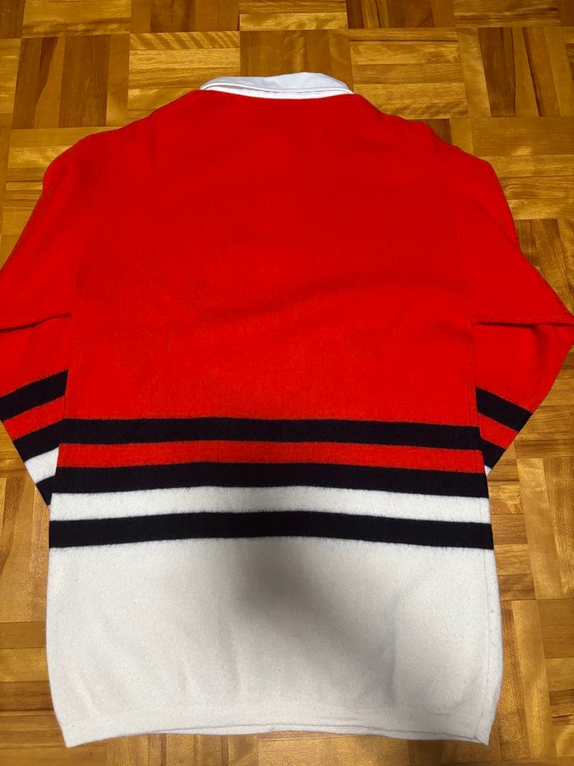 トップス wales bonner 24aw WOOL YARN CYPHER POLO