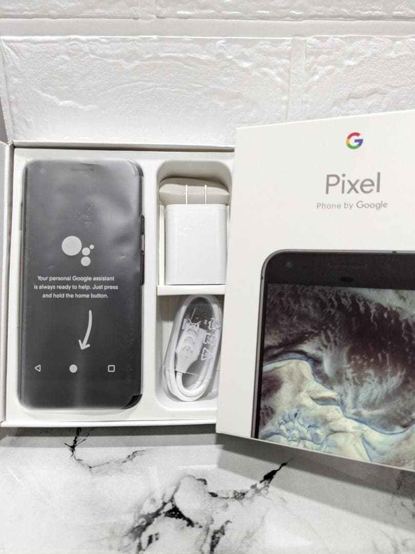 01【黒】★特価★Google Pixel XL初代 128GB（日本未発売）