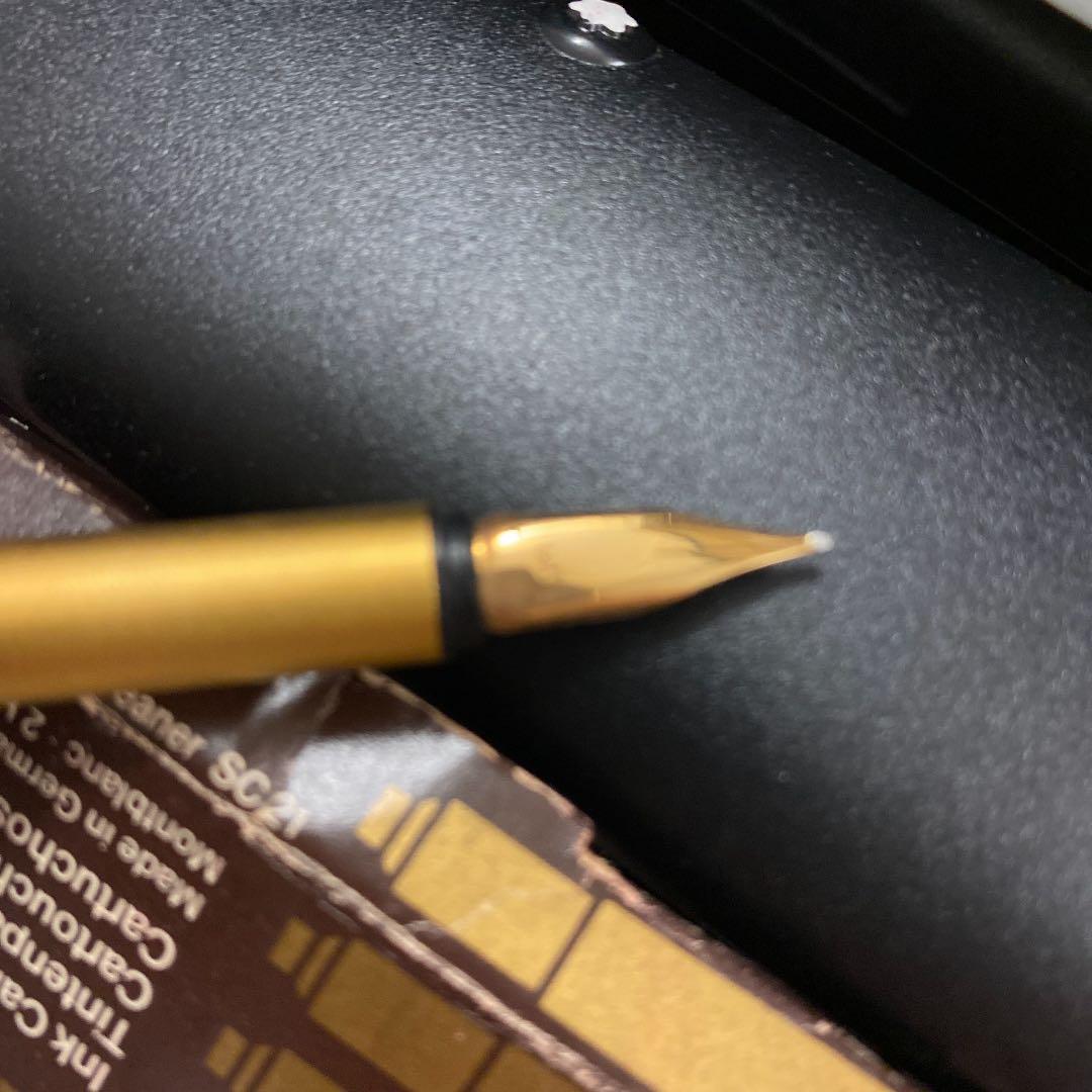 モンブランの万年筆