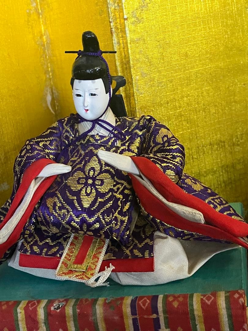 雛人形セット 男雛 女雛 ランプ付き