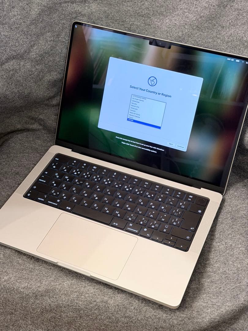 【美品】MacBook Pro M1Proチップ 16GB/512GB