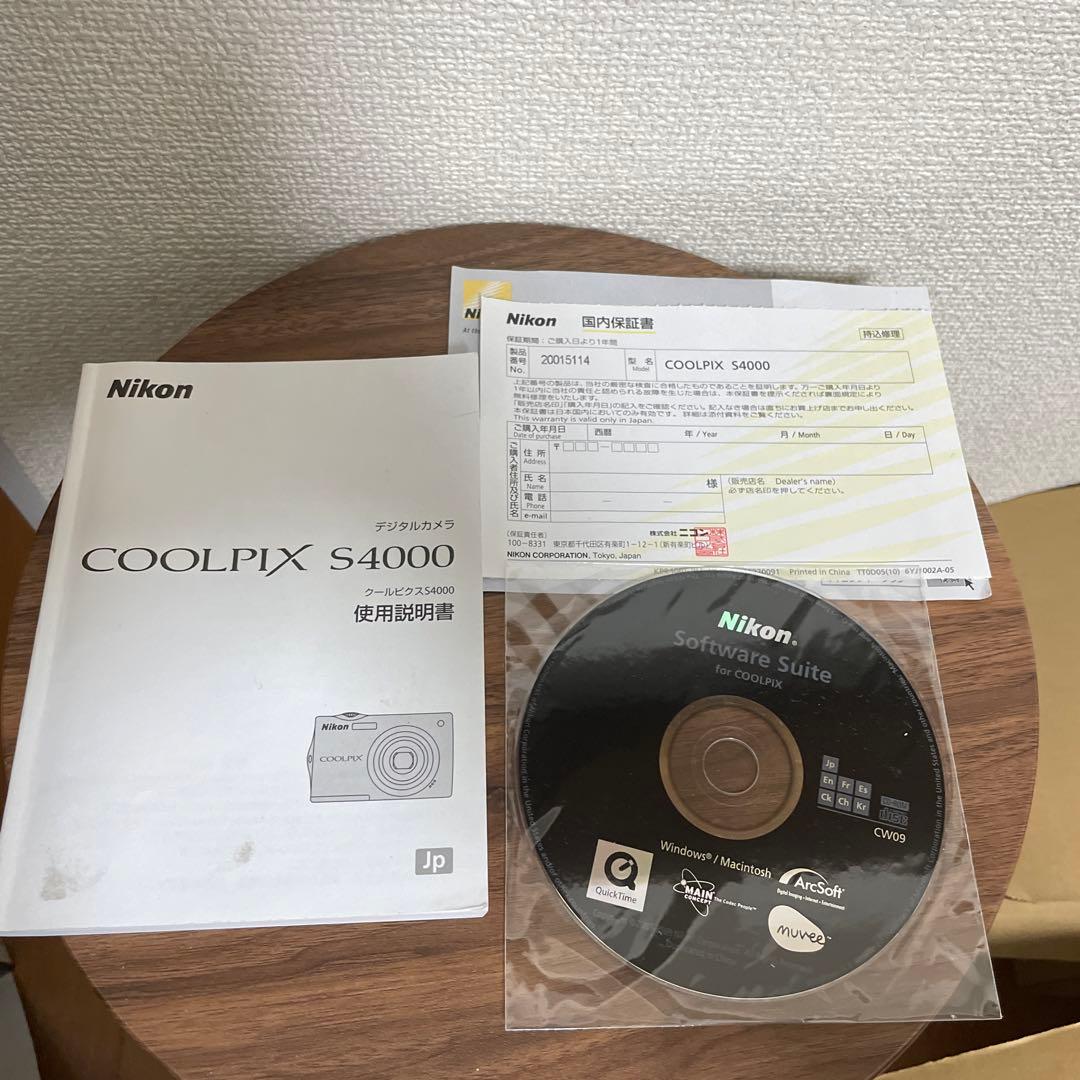 【オールドコンデジ】 Nikon COOLPIX S4000