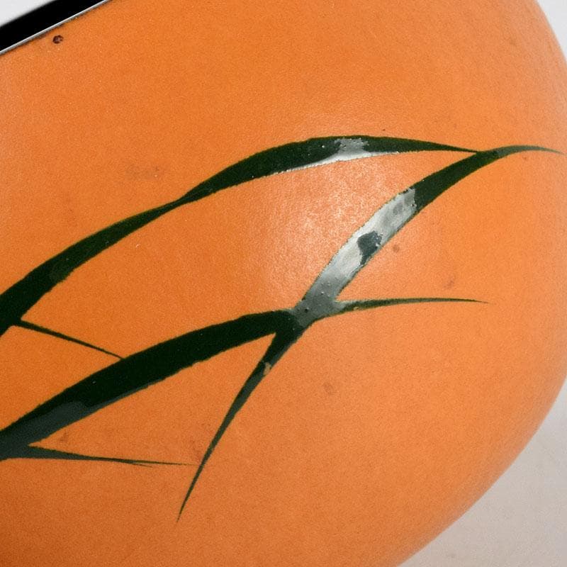 茶道具　北村葵春作　瓢箪　螺鈿装飾　螢蒔絵　茶器　共箱　V　9095