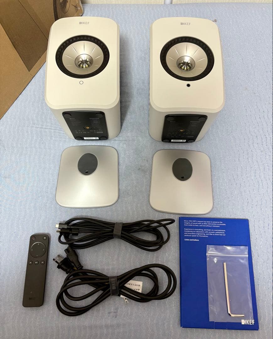 KEF LSX II ストーンホワイト
