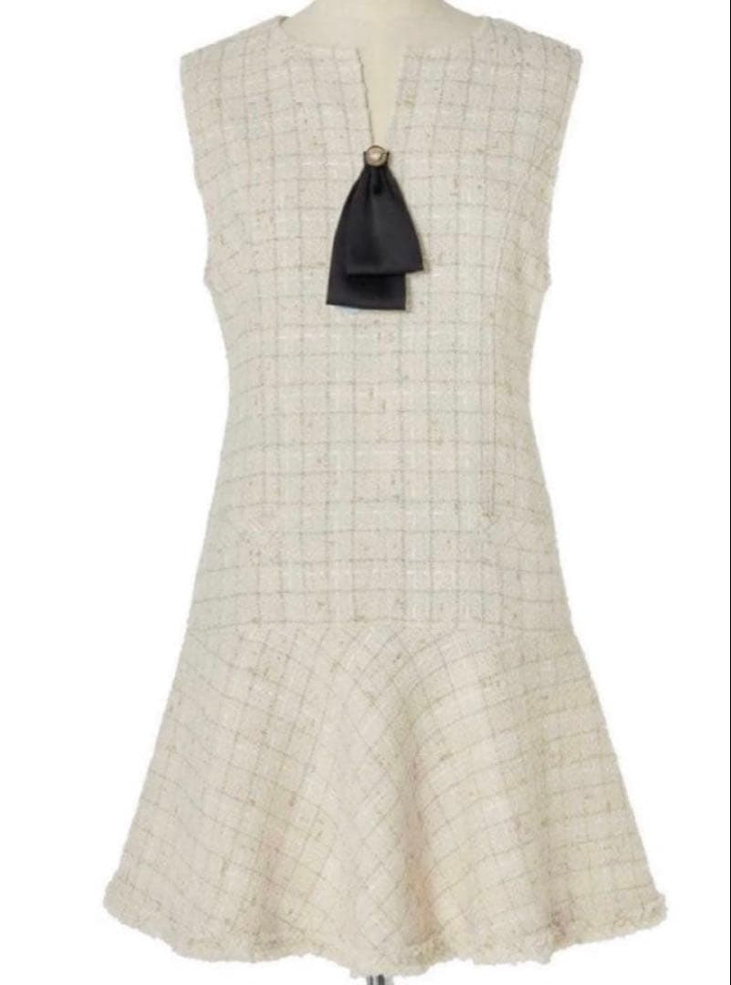 ワンピース Herlipto Victoria Tweed Jumper Dress