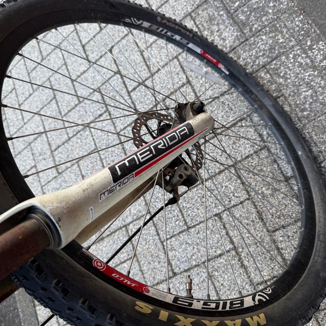 【直接引取】【メンテナンス前提現状品】自転車 メリダ bignine