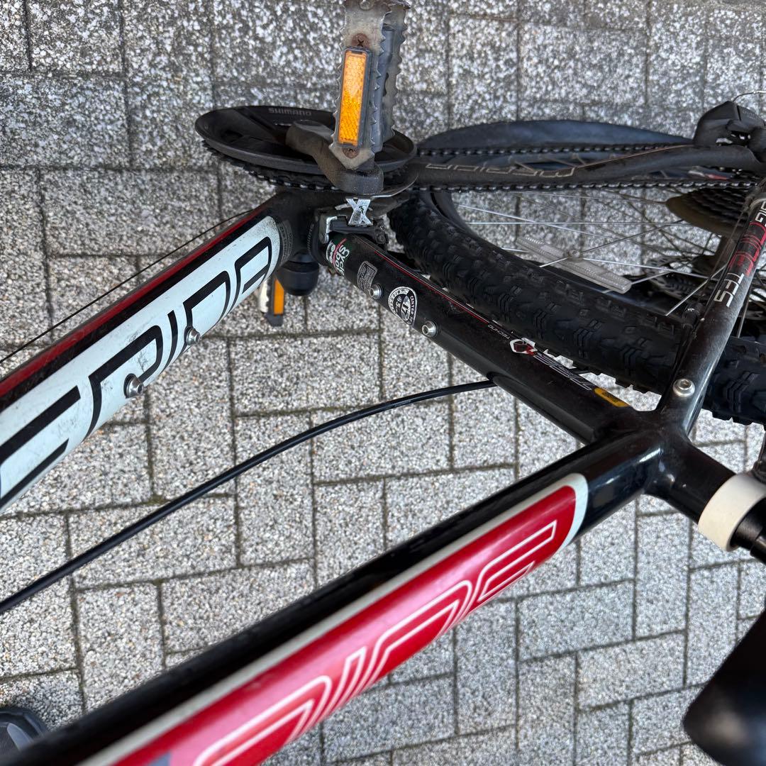 【直接引取】【メンテナンス前提現状品】自転車 メリダ bignine
