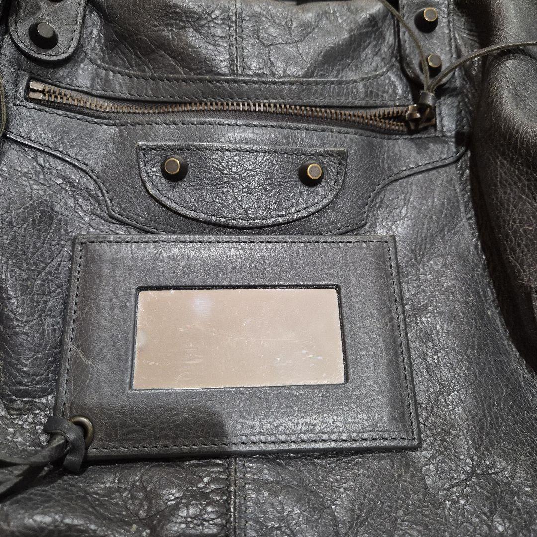 BALENCIAGA　グレー　ワーク　バック