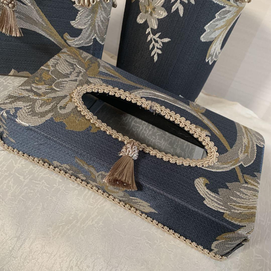 【ラスト1セット】新作　シノワズリ柄収納3点セット