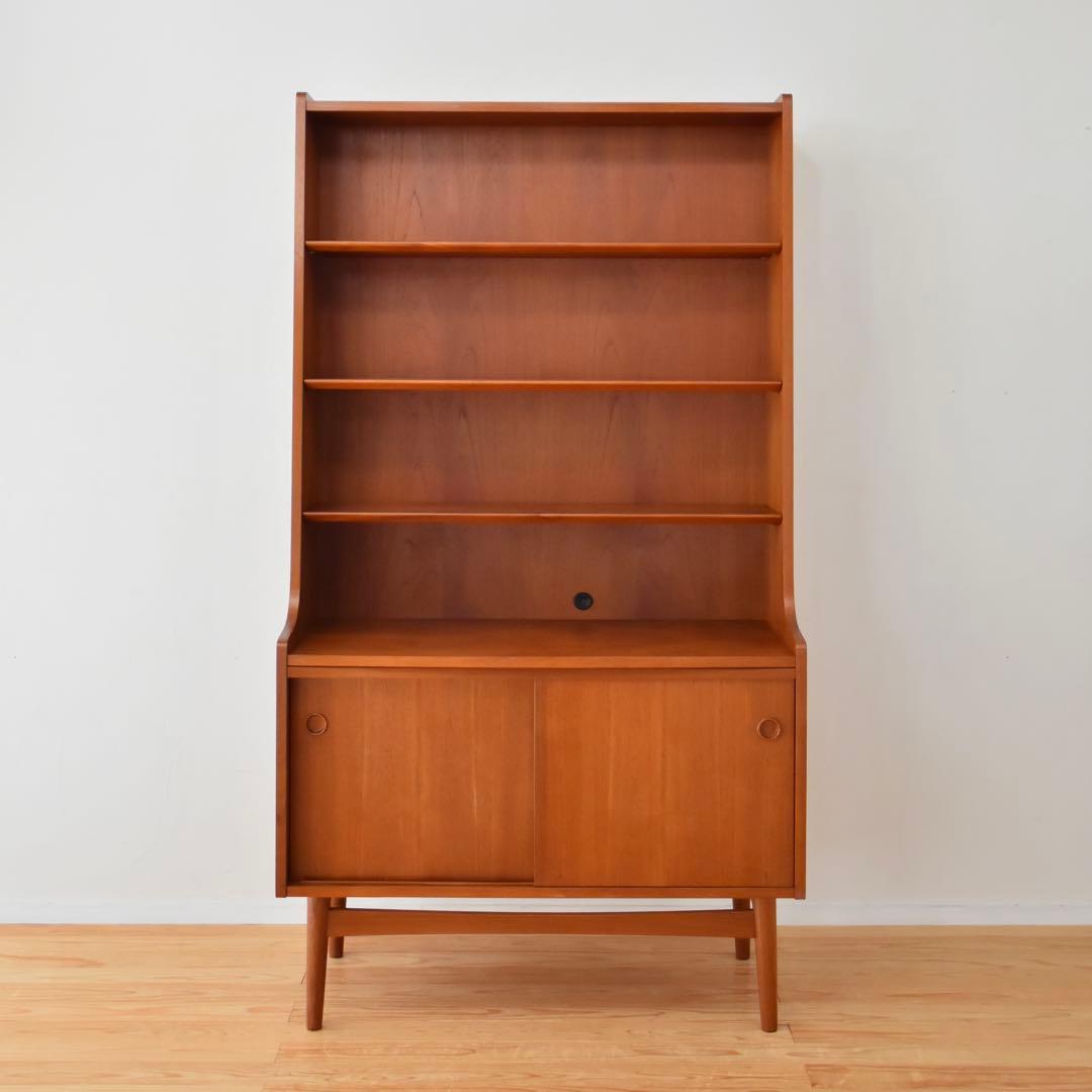 DENMARK チーク Johannes Sorth ブックシェルフ