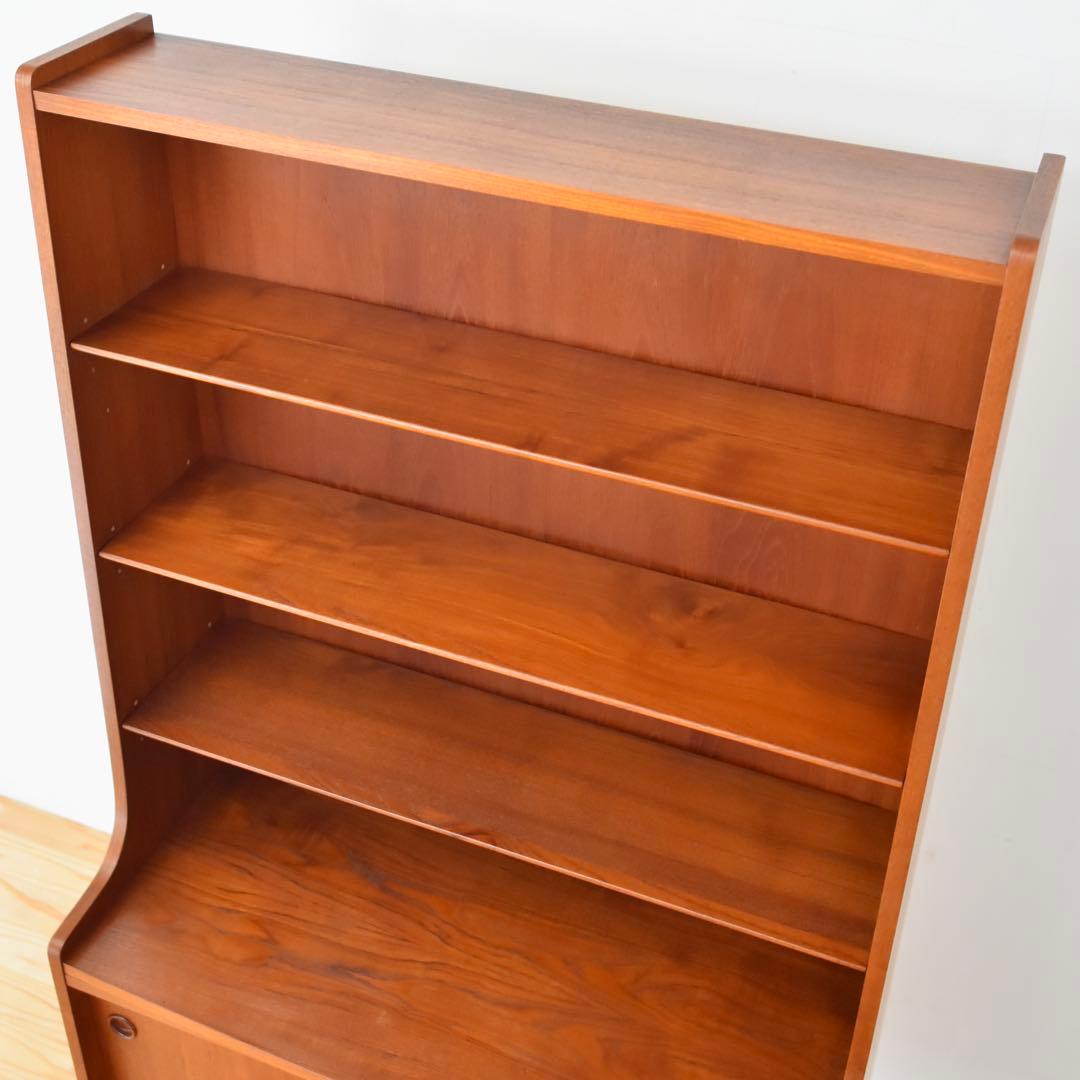 DENMARK チーク Johannes Sorth ブックシェルフ