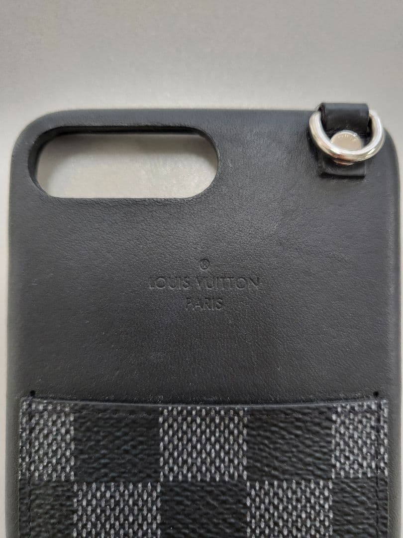 iPhone8plus ケース ルイヴィトン 黒 新品未使用