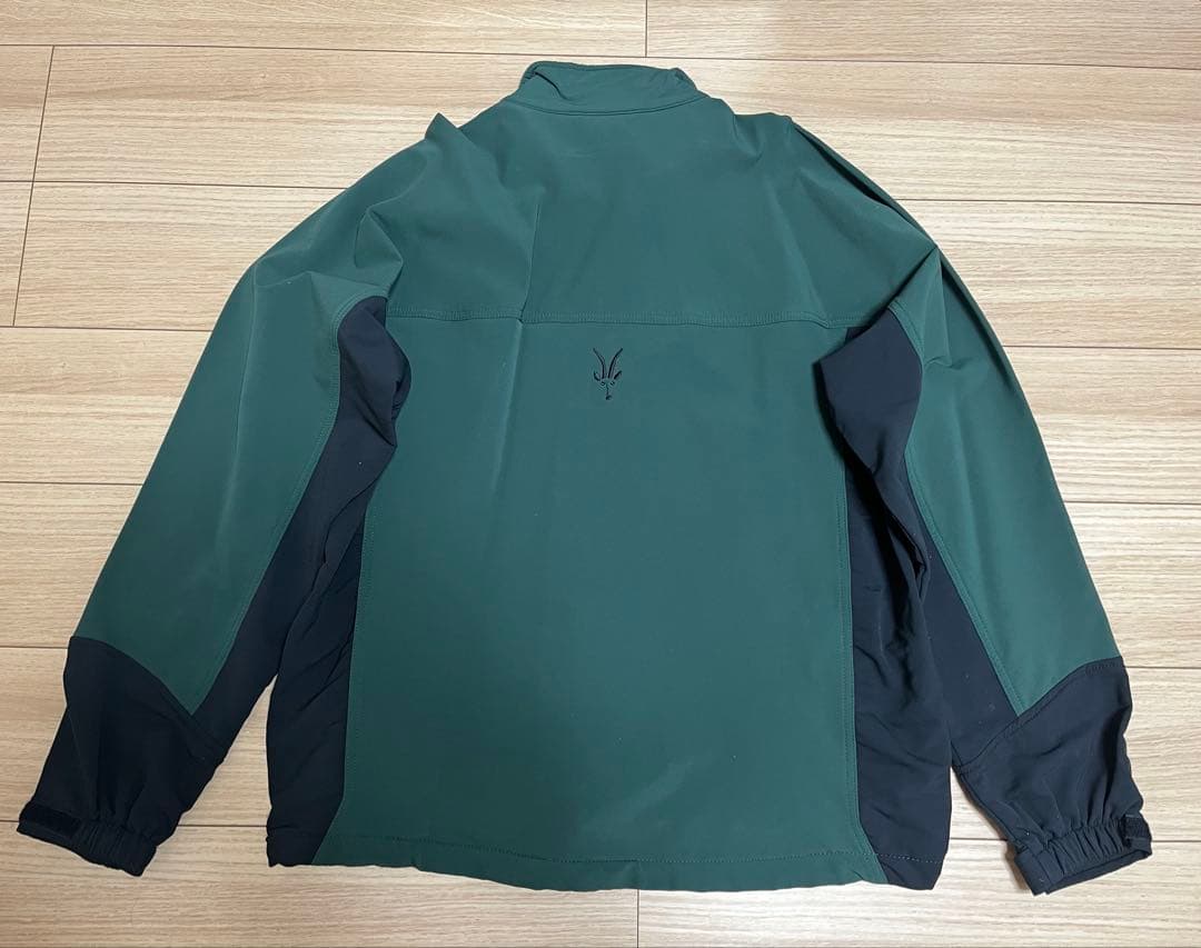 IBEX フルジップジャケットXL グリーン×ブラック 〈20年前モデル〉