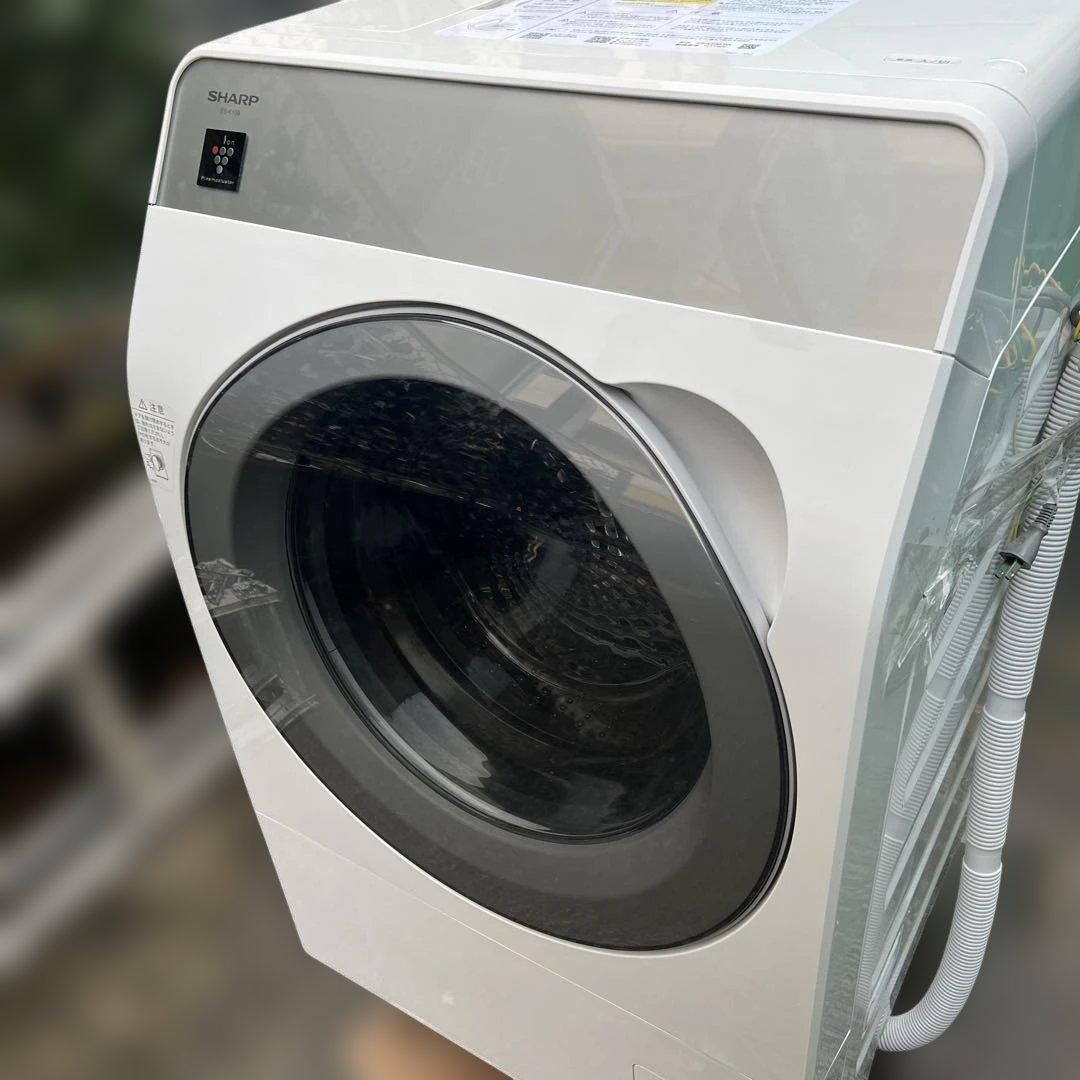 ⭐︎ほぼ新品シャープ ドラム式洗濯機ES-K10B-WL 2024年製 SHARP