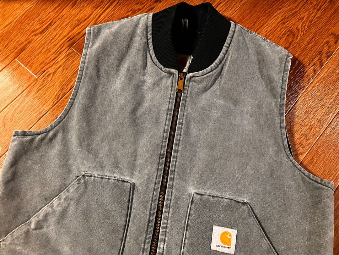 希少 カーハート V02 HTG 腰ゴム ダックベスト L 1998-99限定