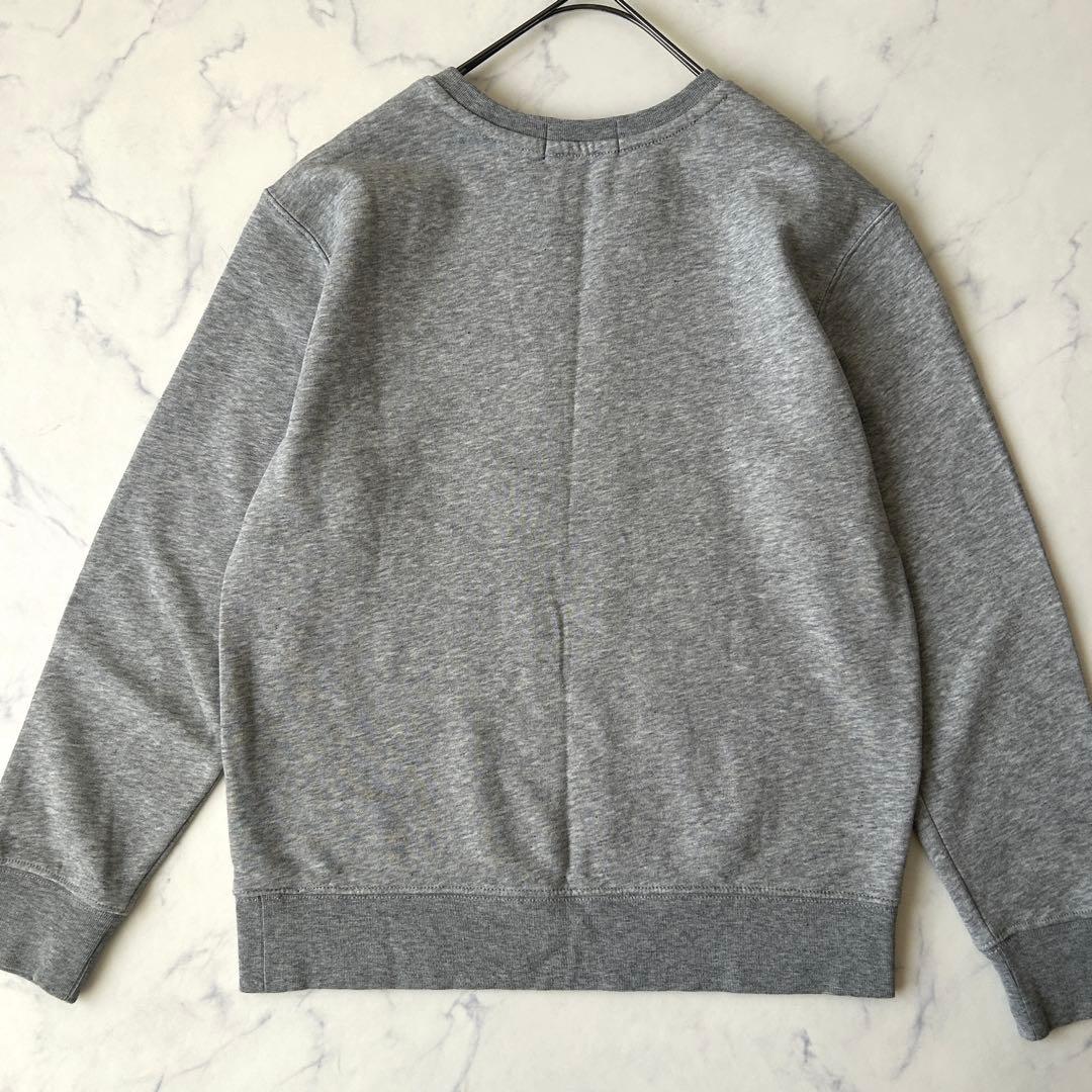 完売品 美品 ラルフローレン ポロベア トレーナー 裏起毛 グレー