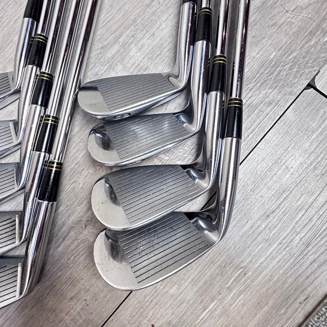 【メンズ右】テーラーメイド TP-II アイアンセット 3~9 PW SW 名器