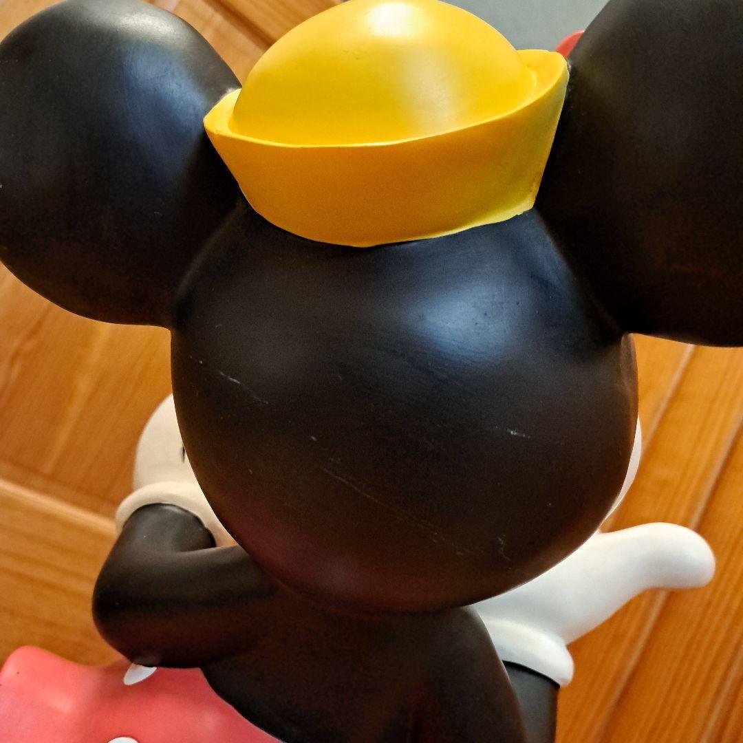 廃盤品　ガーデンスタチュー　ミニーマウス ランタン付き　置物　オブジェ　レア