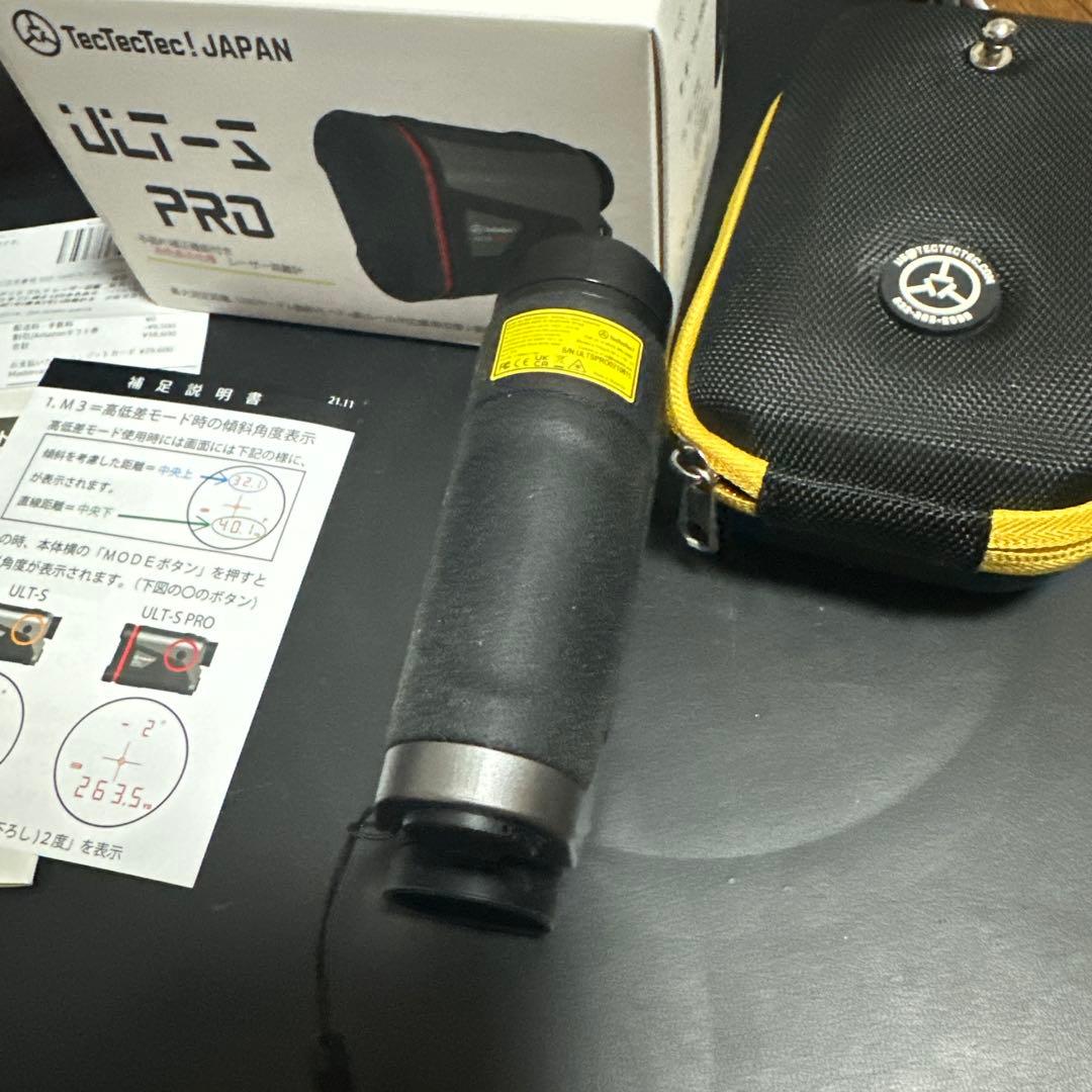 TecTecTec ULT-S PRO ゴルフ用距離計